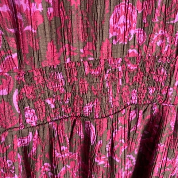 Sam Edelman Ramsey V-Neck Floral Maxi Dress Size Large - Picture 8 of 15